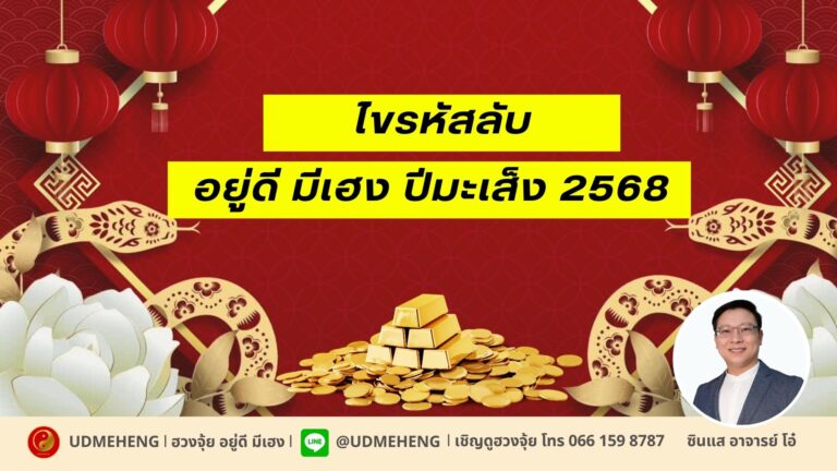 ทิศดี ประจำปี 2568 รู้ก่อน เฮงก่อนใคร l ฮวงจุ้ย อยู่ดี มีเฮง l UDMEHENG